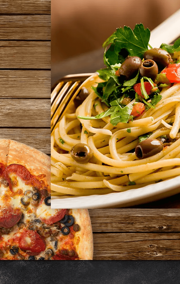 Signature pasta plate.